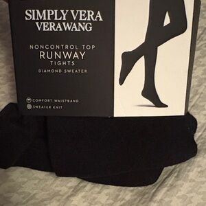 Diamond Weave Sweater Tights